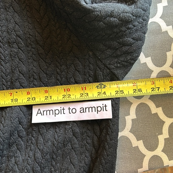 A New day elastic waist quilted sweatshirt szL - Picture 10 of 15